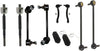 Detroit Axle - 10PC Front & Rear Sway Bar Links, Inner & Outer Tie Rods w/Rack Boots for 2007 2008 2009 2010 Acura MDX
