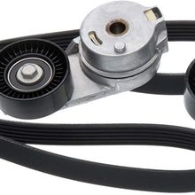 ACDelco ACK060825 Professional Automatic Belt Tensioner and Pulley Kit with Tensioner, Pulley, and Belt