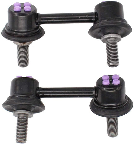 MOTOKU Rear Right & Left Sway Bar End Link Kit With Nuts Links Fit Honda Civic 2006 2007 2008 2009 2010 2011 2012 2013 2014 2015