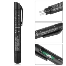 Brake Fluid Tester, Digital Brake Fluid Tester Oil Quality Check Pen W/ 5 LED Lights for DOT3 / DOT4 / DOT5