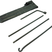 1A Auto Spare Tire Lug Wrench Extension Jack Tool Kit Set for 05-17 Toyota Tacoma New