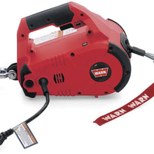 WARN 885000 PullzAll Corded 120V AC Portable Electric Winch with Steel Cable: 1/2 Ton (1,000 Lb) Pulling Capacity