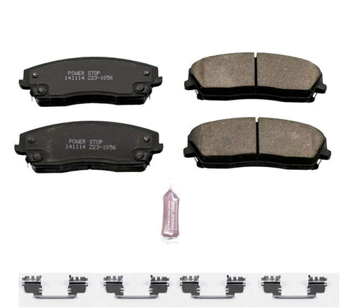 Power Stop Z23-1056, Z23 Evolution Sport Carbon-Fiber Ceramic Front Brake Pads