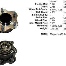Centric (406.42004) Wheel Hub Assembly