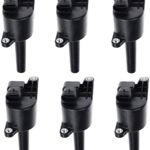 A-Premium Ignition Coil Pack Compatible with Chevrolet Epica 2004-2006 Suzuki Verona 2004-2005 L6 2.5L 6-PC