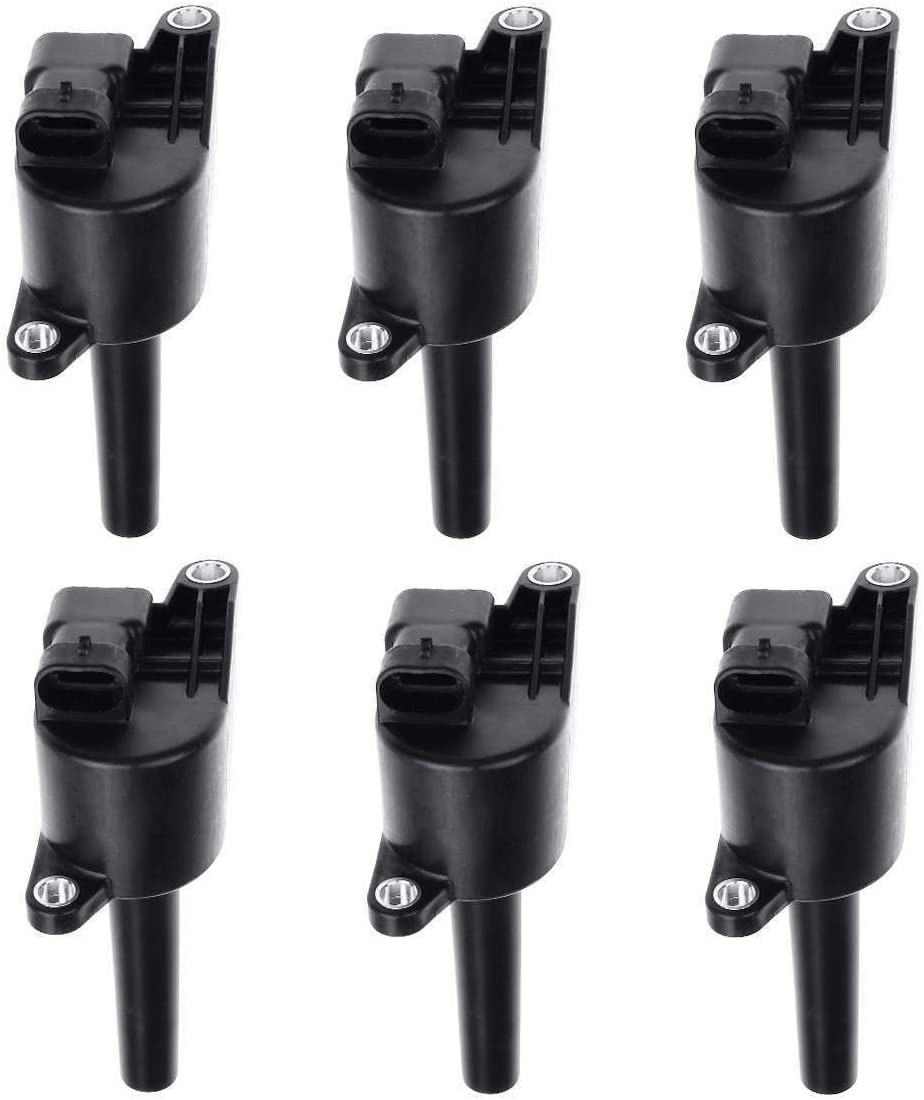 A-Premium Ignition Coil Pack Compatible with Chevrolet Epica 2004-2006 Suzuki Verona 2004-2005 L6 2.5L 6-PC