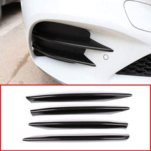 Tianrui Crown 4pcs Carbon Fiber ABS Car Front Lamp Decoration Strips Trim for MercedesBenz C Class W205 C180 C260 C300 2019 Year Accessories (Carbon Fiber)