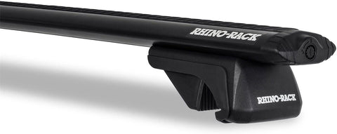 Rhino-Rack USA JA9141 Vortex SX Roof Rack System Incl. Mount Kit 2 Black Vortex Bars 4 Legs Length 1260mm w/Roof Rails Vortex SX Roof Rack System