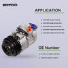 SCITOO A/C Compressor Compatible with CO 105111C for 1998-2003 M-ercedes-Benz CLK320 3.2L 2003-2006 Dodge Sprinter 2500 2.7L