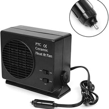 2 in 1 Universal 12V Electric Vehicle SUV car Heater, Portable Ceramic Heating and Cooling Dryer, Warmer Fan defogger defroster 150/300W