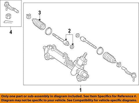 Toyota 45535-06060, Rack and Pinion Bellow