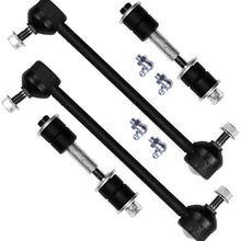 INEEDUP NEW 4 Set of Front Rear Sway Bar End Links Compatible with for 2000-2004 Nissan Xterra