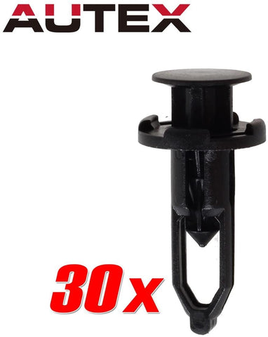 PartsSquare 30PCS Car Retainer Clips Plastic Fasteners Kit Push Type Fastener Clamps Door Trim Panel Clips Replacement for Toyota/Scion