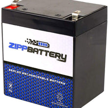 Chrome Battery 12V 4.5AH SLA Battery- Rechargeable, Replacement for Security Systems