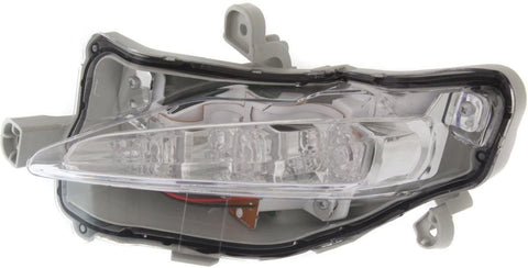 New Front Left Driver Side Daytime Running Light For 2017-2018 Toyota Corolla Without Sport Type Bumper Horizontal Type TO2562102 8144002020