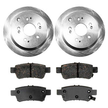 Prime Choice Auto Parts CBO413711088COD Pair of 2 Disc Rotors and 4 Premium Ceramic Brake Pads Set