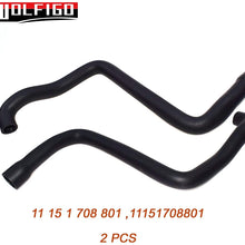 WOLFIGO 1PC / 2PCS For BMW 325 325E 325ES 325I 325IX 325IS 525I 528E Breather PCV Hose Radiator Hose Water Pipe Hose 11151708801