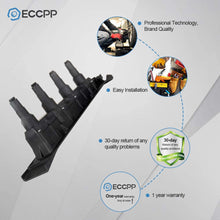 ECCPP Ignition Coils Pack Compatible with Saab 9-3 Saab 9-3 SE Saab 9-5 1999-2009 Replacement for UF577 5C1762 5C1760