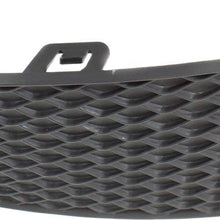 Bumper Grille Set of 2 Compatible with MERCEDES BENZ C300 2015-2017 Front Right Side and Left Side Outer