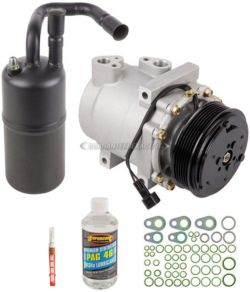 For Ford Victoria Mercury Grand Marquis AC Compressor w/A/C Repair Kit - BuyAutoParts 60-81314RK NEW