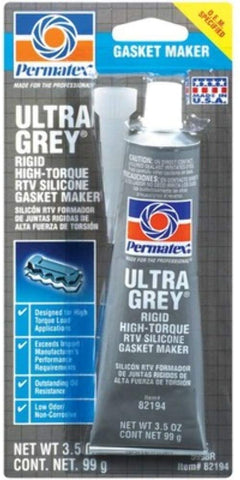 Permatex 82194 3.5 Oz Ultra Grey Gasket Maker