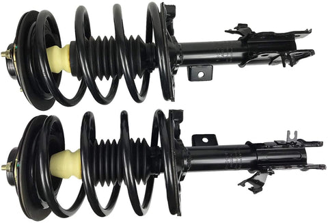 YABOLAN 1 Pair Front Shock Absorber Struts & Spring Kit For 03-08 Toyota Corolla Sedan