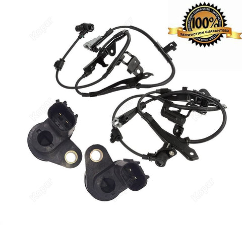 ABS Wheel Speed Sensor Compatible with Toyota Tundra 3.4L 4.0L 4.7L 2001-2006 Front & Rear, Left & Right Full Set