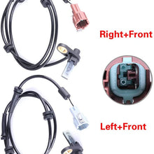 Aintier 2PCS Left+Right+Rear ABS wheel Speed Sensor brake sensor Fit for 2004-2011 Nissan Titan