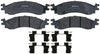 ACDelco 17D1354C Professional Ceramic Rear Disc Brake Pad Set