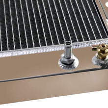 ALLOYWORKS 4 Row Core All Aluminum Radiator For 1987-2006 Jeep Wrangler YJ/TJ 2.4L 2.5L 4.0L 4.2L L4 L6 RPO
