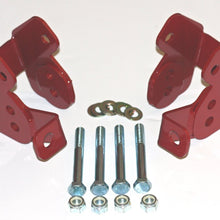 Founders Performance 23881R Lower Control Arms Relocation Brackets Red - Car Set