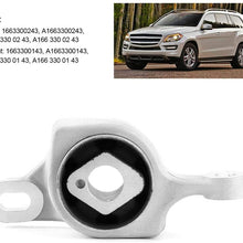 Senyar Control Arm Bushing, 1 Pair of Aluminum lloy Rear Front Arm Bushing 1663300243 1663300143 Fit for Benz Gl-Class X166 M-Class W166