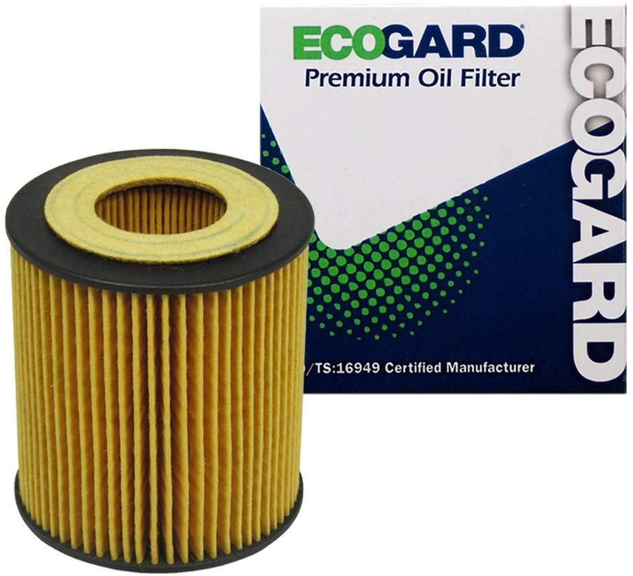 ECOGARD X5505 Premium Cartridge Engine Oil Filter for Conventional Oil Fits Ford Fusion 2.3L 2006-2009, Escape 2.3L 2005-2008, Escape 2.5L 2009 | Mazda 3 2.3L 2004-2009, 6 2.3L 2003-2008