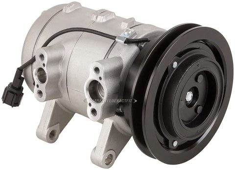 AC Compressor & A/C Clutch For Nissan Frontier Xterra 4-Cyl 1998 1999 2000 2001 2002 2003 2004 - BuyAutoParts 60-01420NA New