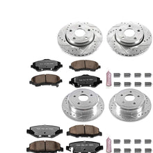 Power Stop K2798-36 Z36 Truck & Tow Front and Rear Brake Kit