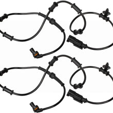 AUTEX 2PCS ABS Wheel Speed Sensor Front Left & Right ALS1984 5179958AA 5179958AB