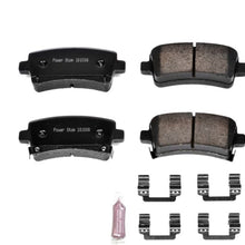 Power Stop Z23-1430, Z23 Evolution Sport Carbon-Fiber Ceramic Rear Brake Pads