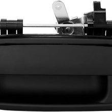 YITAMOTOR Tailgate Handle Liftgate Latch Handle Compatible with Keyhole for 2000-2006 Toyota Tundra, Textured Black, 690900C010, 69090-0C010