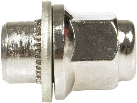 Dorman 611-117 Wheel Nut M12-1.50 Mag - 21mm Hex, 37mm Length for Select Models - Chrome