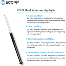 Shocks Struts,ECCPP Rear Pair Shock Absorbers Strut Kits Compatible with, 2004 2005 2006 2007 2008 2009 Mazda 3,2006 2007 2008 2009 2010 Mazda 5 Compatible with 343412 5607