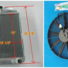 3 Row Aluminum Radiator+Fan For FORD MODEL Y/MODEL-Y MT/AT 1932-1937 33 34 35 36