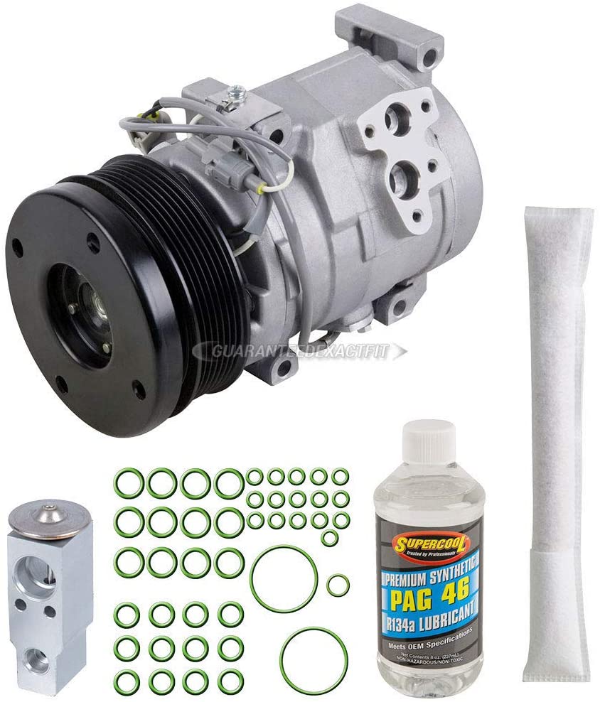 For Toyota FJ Cruiser 2009 2008 2007 AC Compressor w/A/C Repair Kit - BuyAutoParts 60-80494RK NEW