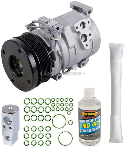 For Toyota FJ Cruiser 2009 2008 2007 AC Compressor w/A/C Repair Kit - BuyAutoParts 60-80494RK NEW