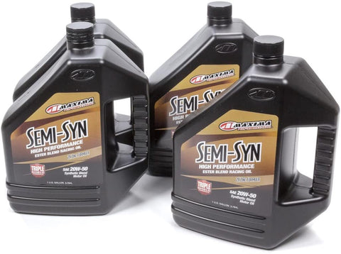 Maxima Racing Oils 39-359128B Semi-Synthetic Oil Case, 512. Fluid_Ounces