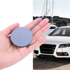 Terisass 8E0807241C Grey Car Front Bumper Towing Hook Cover ABS Plastic Tow Hook Eye Hole Cover Replacement for A4 B7 2005 2006 2007 2008