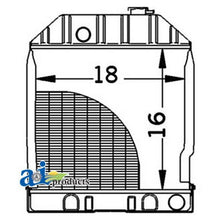 A and I, E9NN8005AB15M Radiator, for Ford / New Holland Tractor