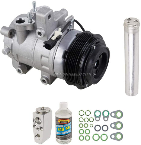 For Ford Mustang 2011 2012 2013 2014 AC Compressor w/A/C Repair Kit - BuyAutoParts 60-85778RK New