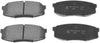 Disc Brake Pad Set Rear compatible with TOYOTA LEXUS Land Cruiser Sequoia Lx 04466-60160