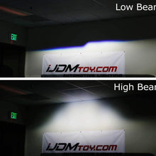 iJDMTOY (2) 30W High Power LED Bi-Xenon Projector Lens For Headlight Retrofit, Custom Headlamp Upgrade