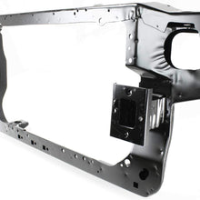 Radiator Support Compatible with FORD MUSTANG 1999-2004 Assembly Black Steel